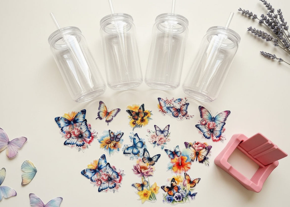 DIY Tumbler and Sticker Kit