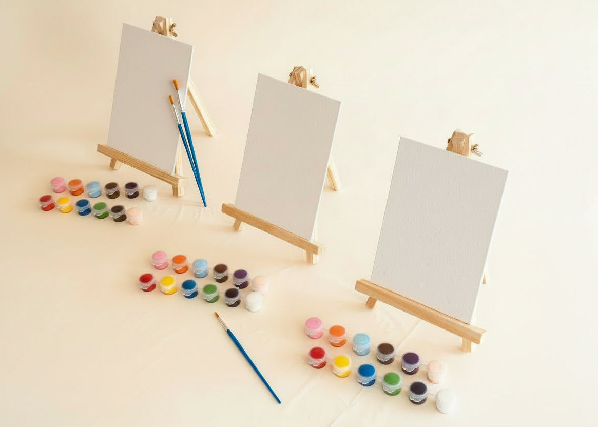 Kids Birthday Canvas Paint Party Kit