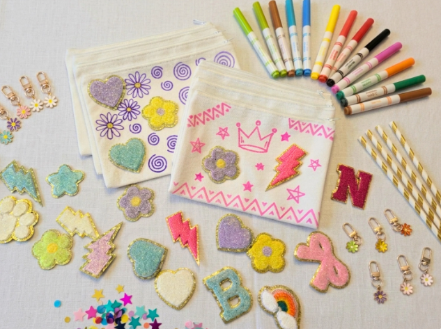 Makeup/Pencil Bag Decorating Kit
