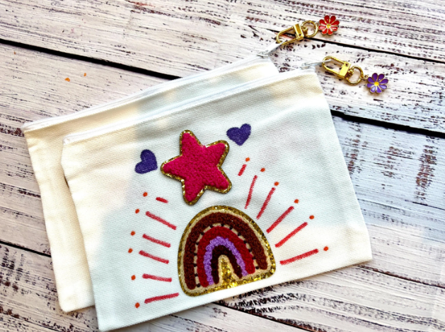 Makeup/Pencil Bag Decorating Kit