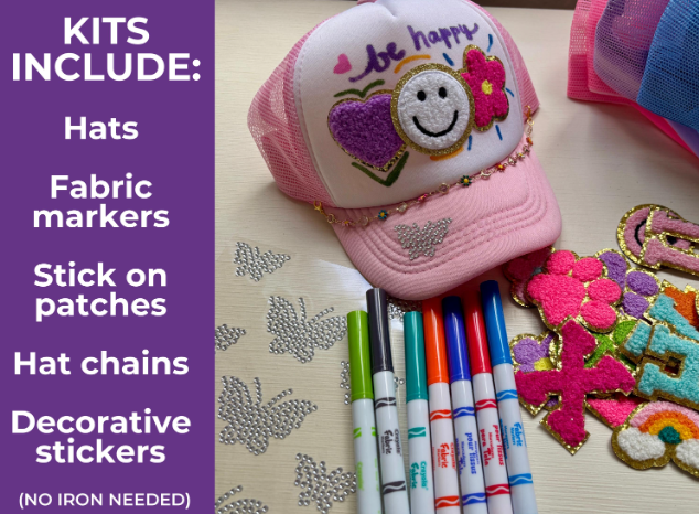 Ultimate DIY Trucker Hat Decorating Kit